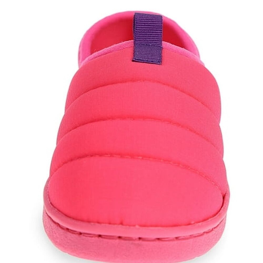 Quilted Padded Indoor & Outdoor Slipper Shoes TODDLER GIRL SIZE 9-10 Pink NEW - Picture 5 of 7